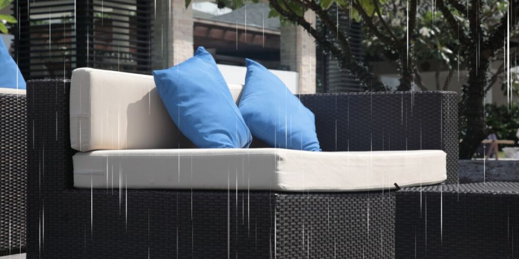 Is It OK to Leave Outdoor Furniture Cushions Outside in the Rain?